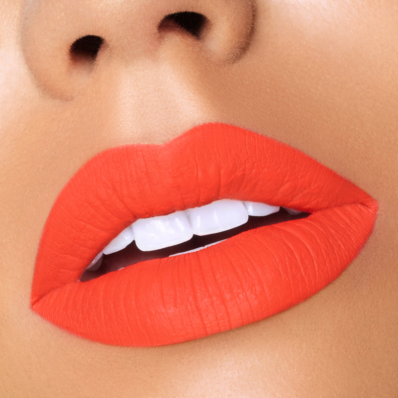 light orange lip gloss